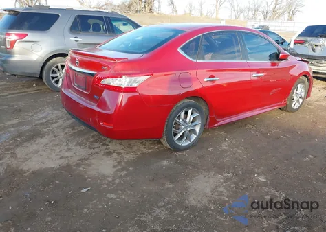 2013 Nissan Sentra Sr from USA, damaged, VIN 3N1AB7AP4DL716544